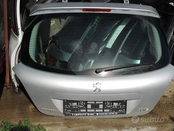 Portellone cofano posteriore peugeot 207