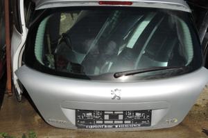 Portellone cofano posteriore peugeot 207