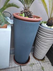 Vaso fioriera Veca di design molto grande h 85