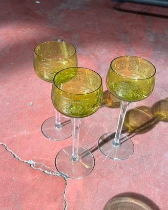 Bicchieri cristallo set 6 bacarat