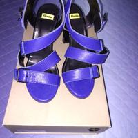 sandali BATA N 38 IN PELLE 