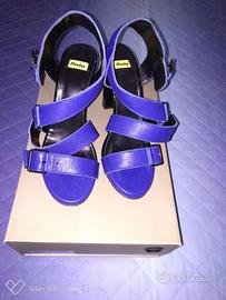 sandali BATA N 38 IN PELLE 