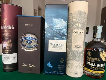 Whisky 5 bottiglie