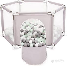 Box bambini senza palline  Recinto Esagonale