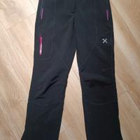 Pantalone montura felpato donna s