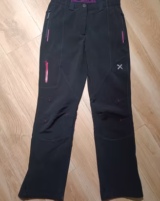 Pantalone montura felpato donna s