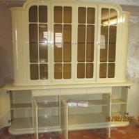 Soggiorno legno beige anni '80