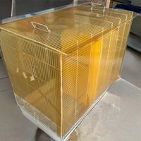 Voliera grande 90x50x80h completa di accessori