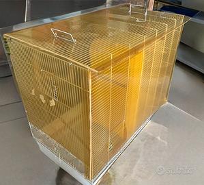 Voliera grande 90x50x80h completa di accessori