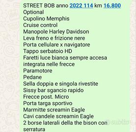 Harley Davidson street Bob 