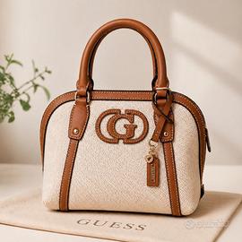 Borsa GUESS tracolla beige marrone nuova