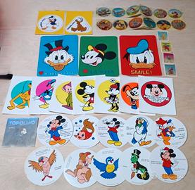 Adesivi Personaggi Disney anni 80 vintage