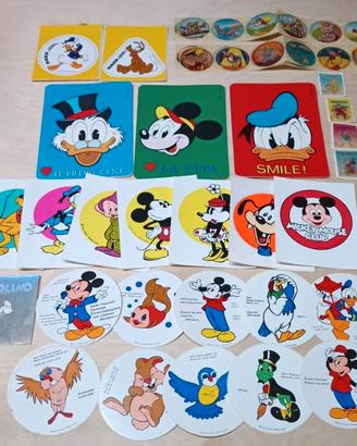 Adesivi Personaggi Disney anni 80 vintage