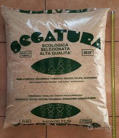 segatura in sacchi (PRODUZIONE-BANCALI INTERI)