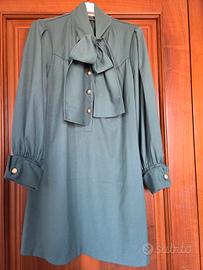 Vestito chemisier Sandro Ferrone Verde petrolio 