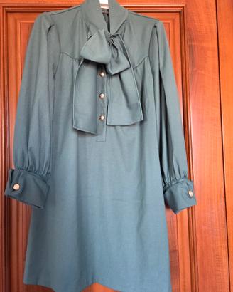 Vestito chemisier Sandro Ferrone Verde petrolio 