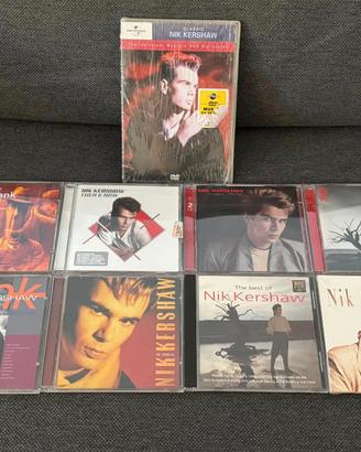 Nik kershaw collection 12 cd 1 dvd videoclip 80