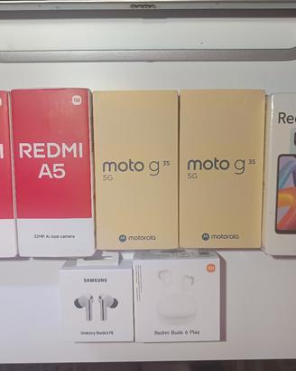  TELEFONI E AURICOLARI  NUOVI