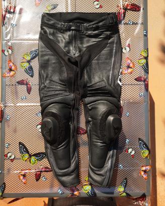 pantaloni moto 48 dainese uomo in pelle Misano
