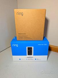 Kit RING INTERCOM Audio e INDOOR Cam Plus.