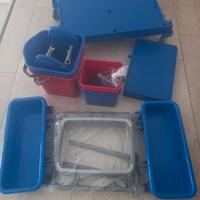 Carrello per pulizie professionale