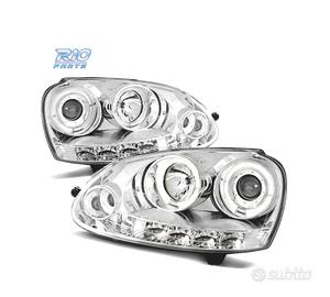 FARI OCCHI ANGELICI VOLKSWAGEN VW GOLF 5 03-08 LED