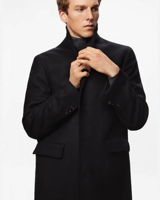 cappotto misto lana HM uomo 