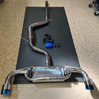 Scarico cat-back Golf 8 gti ApexFlow Valvetronic