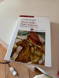 Storia dello stato ita. dall’unità al  XXI Tedoldi