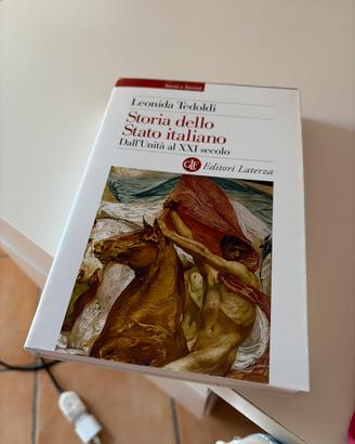 Storia dello stato ita. dall’unità al  XXI Tedoldi