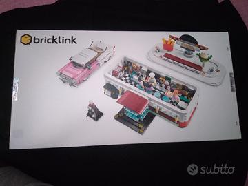 lego bricklink 910011 ristorante anni 50 nuovo 