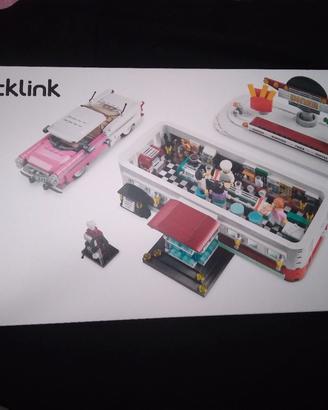 lego bricklink 910011 ristorante anni 50 nuovo 