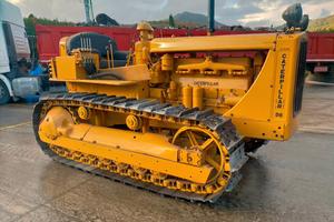 Trattore d'epoca Caterpillar D6 9U anni 1950