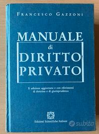 Manuale di diritto privato, Gazzoni F., 2003