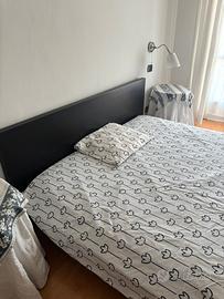 Camera da letto Ikea nera