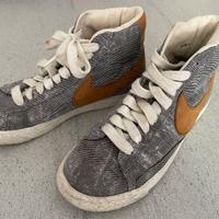 Nike blazer mid '77 vintage grigie donna