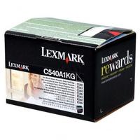 TONER ORIGINALE LEXMARK C540A1KG NERO NUOVO 1000PG