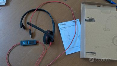 cuffia  monoaurale USB 