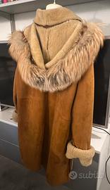 Giacca di montone con pelliccia