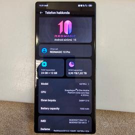 Radmegic 10 Pro  24 +12GB 1 TB