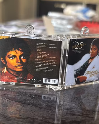 Portachiavi Mini CD Michael Jackson Thriller NFC