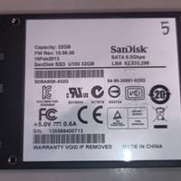 SanDisk SSD U100 32GB   codice 5