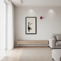 Installazione ispirata a Banksy