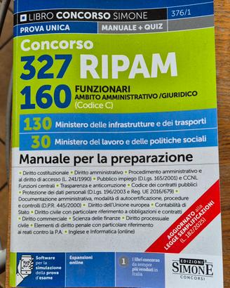 Libro concorso Simone funzionari amministrativi