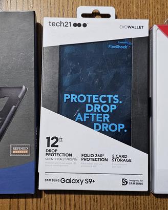 Samsung Galaxy S9+ cover... tech21, etc.