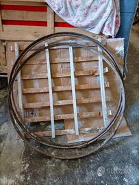 3 Cerchi in ferro per  vecchie botti
