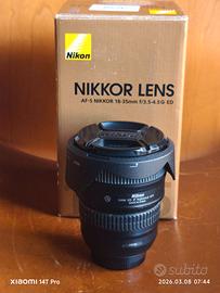 Obiettivo Nikon AF-S 18-35mm f/3.5-4.5 G ED reflex