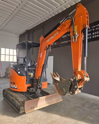Miniescavatore Hitachi ZX26U-6 (Zaxis) - Solo 700 