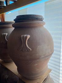 Orcio in terracotta per olio