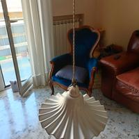 lampadario in ceramica stile shabby 